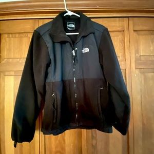 Women’s Black North Face Fleece, jacket